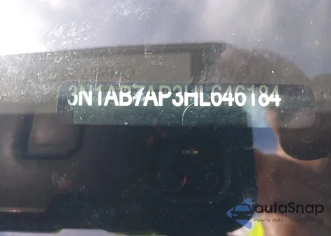 2017 Nissan Sentra Sv from USA, damaged, VIN 3N1AB7AP3HL646184